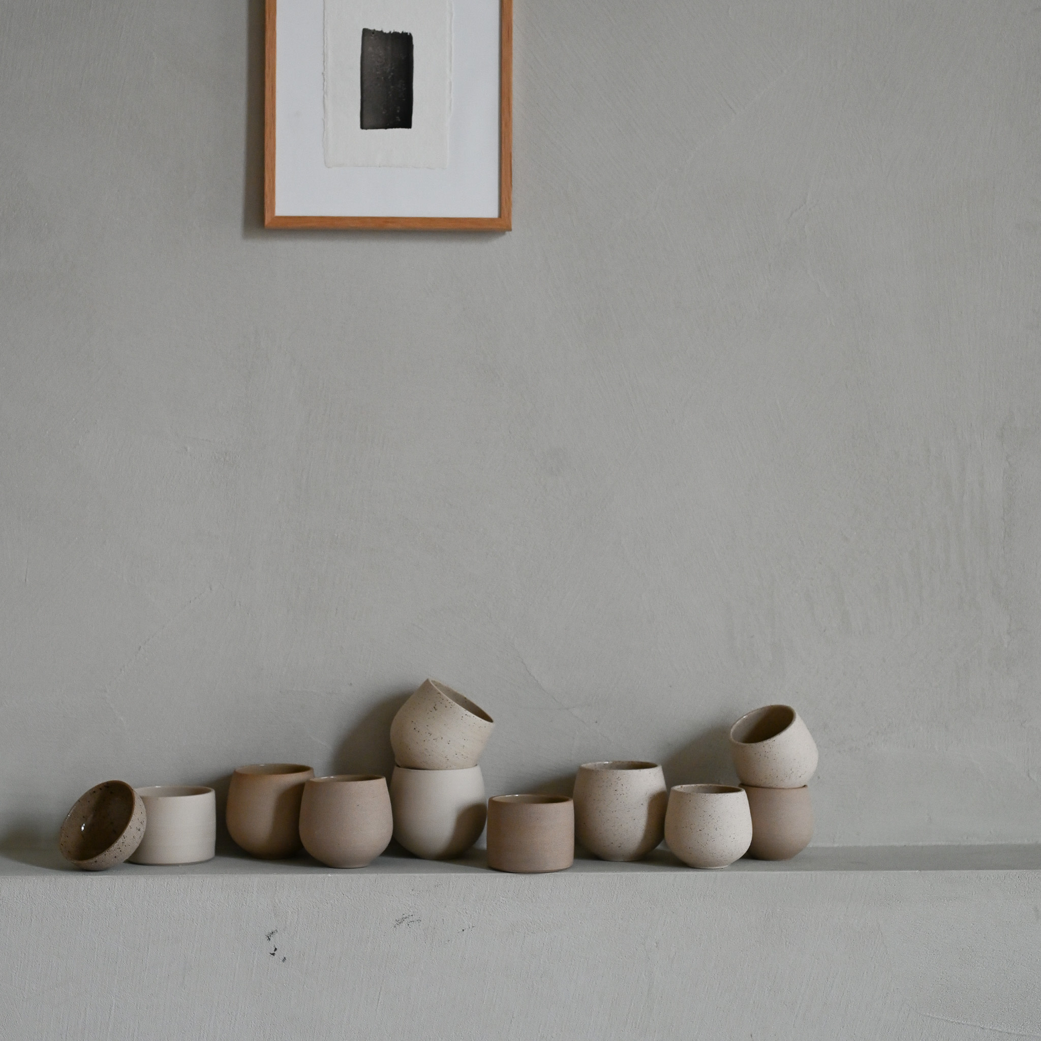 Velv Straight Coffee Cup Beige