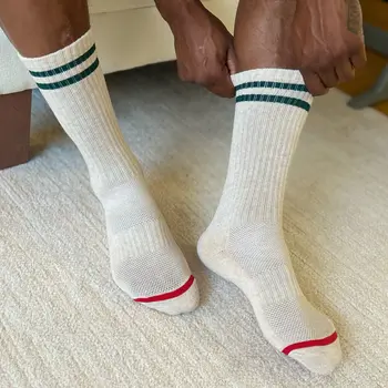 Le Bon Shoppe Boyfriend Socks Oatmeal Extended