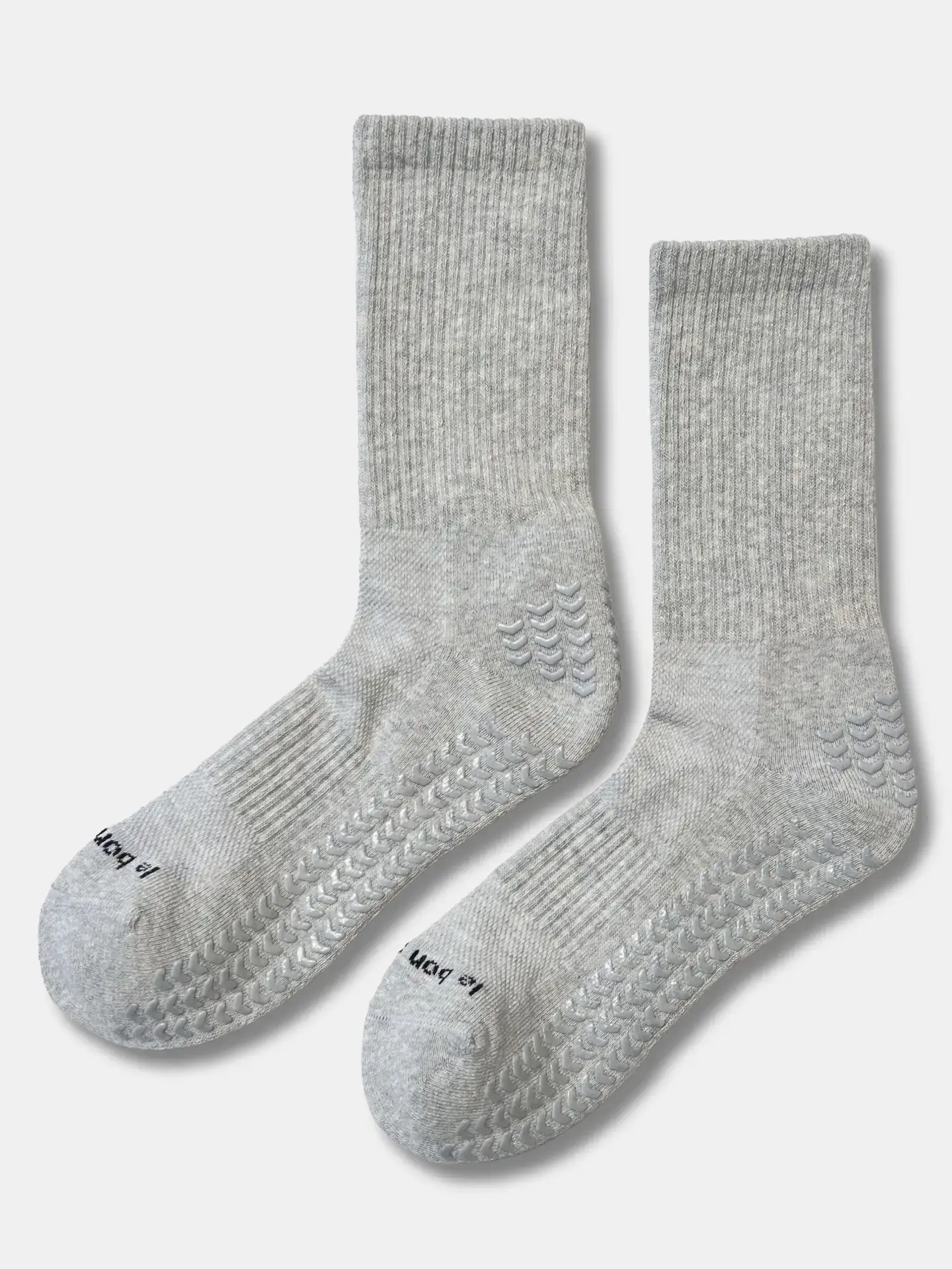 Le Bon Shoppe Grip Gym Socks Grey