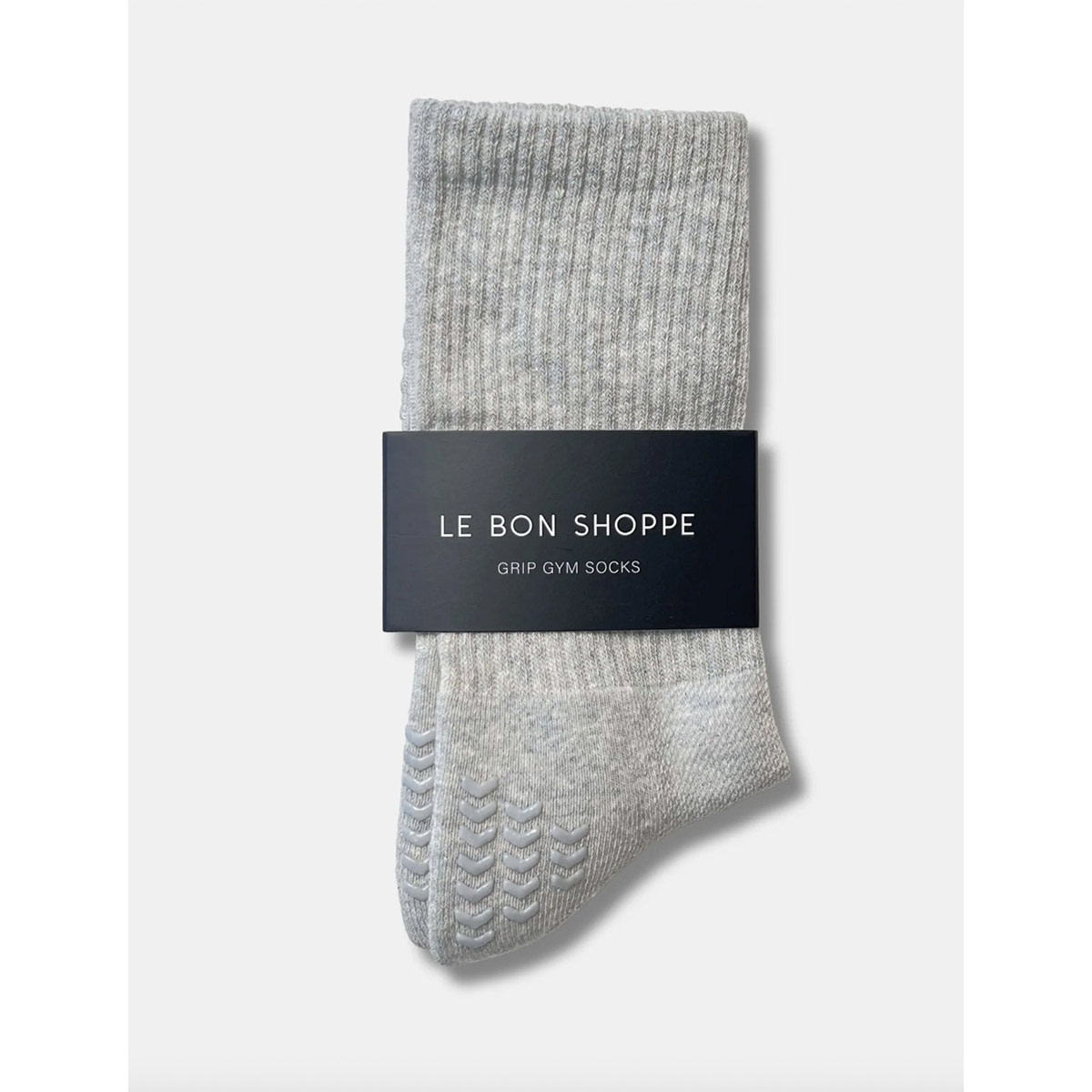 Le Bon Shoppe Grip Gym Socks Grey