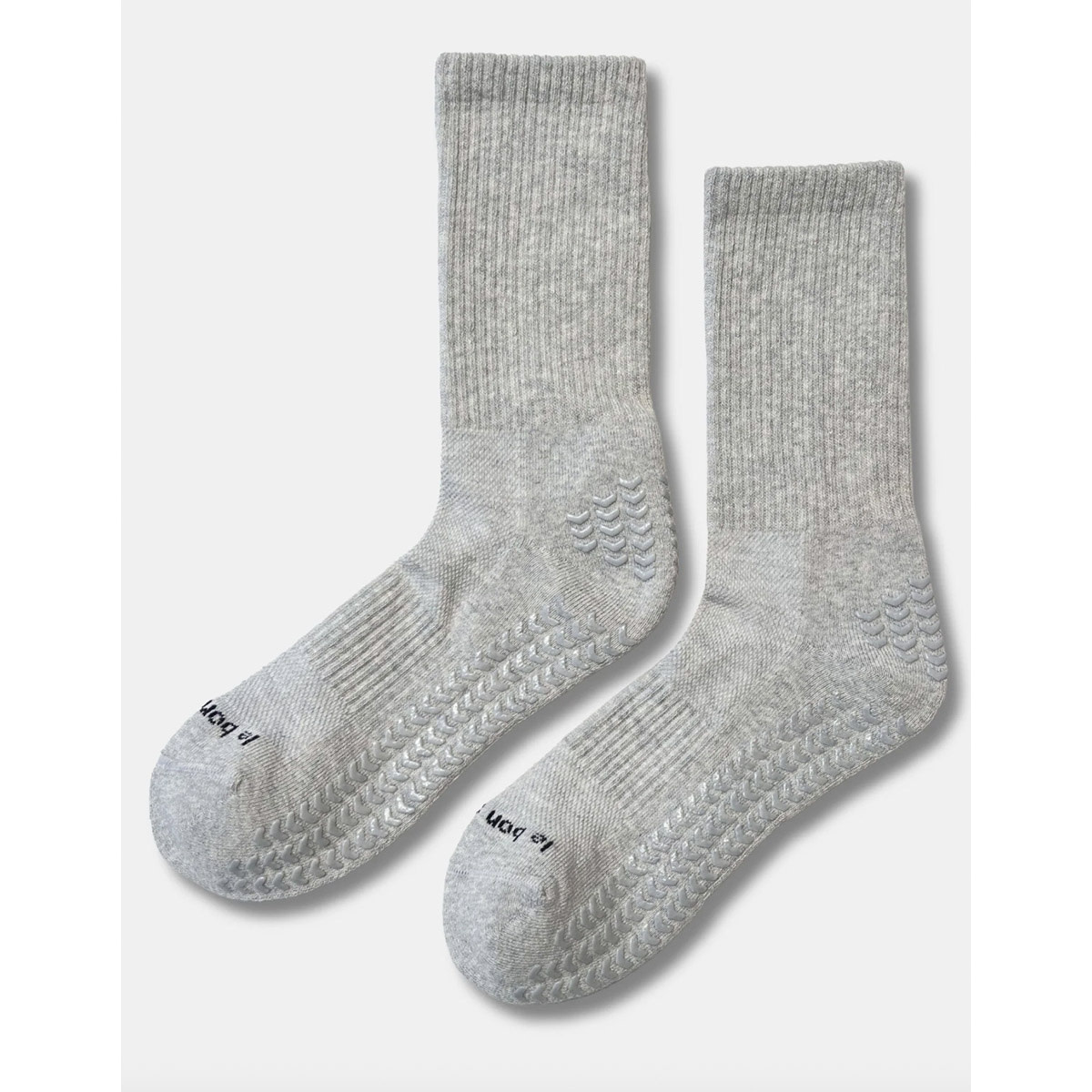 Le Bon Shoppe Grip Gym Socks Grey