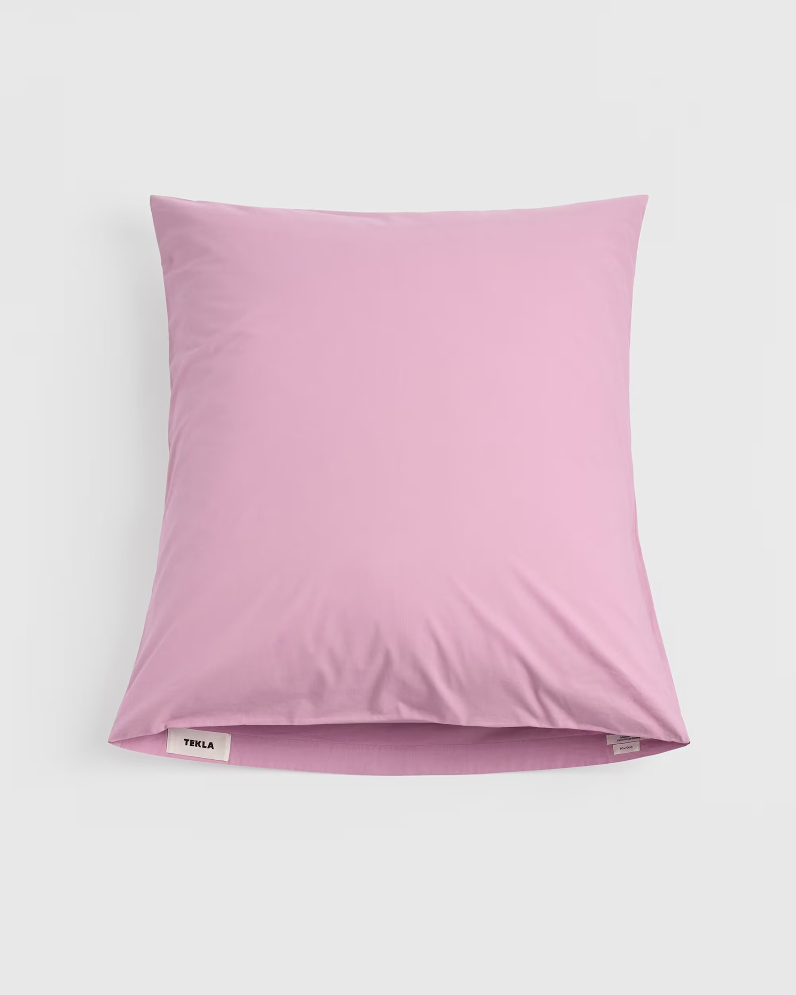 Tekla Percale Pillow Sham Mallow Pink 60x70