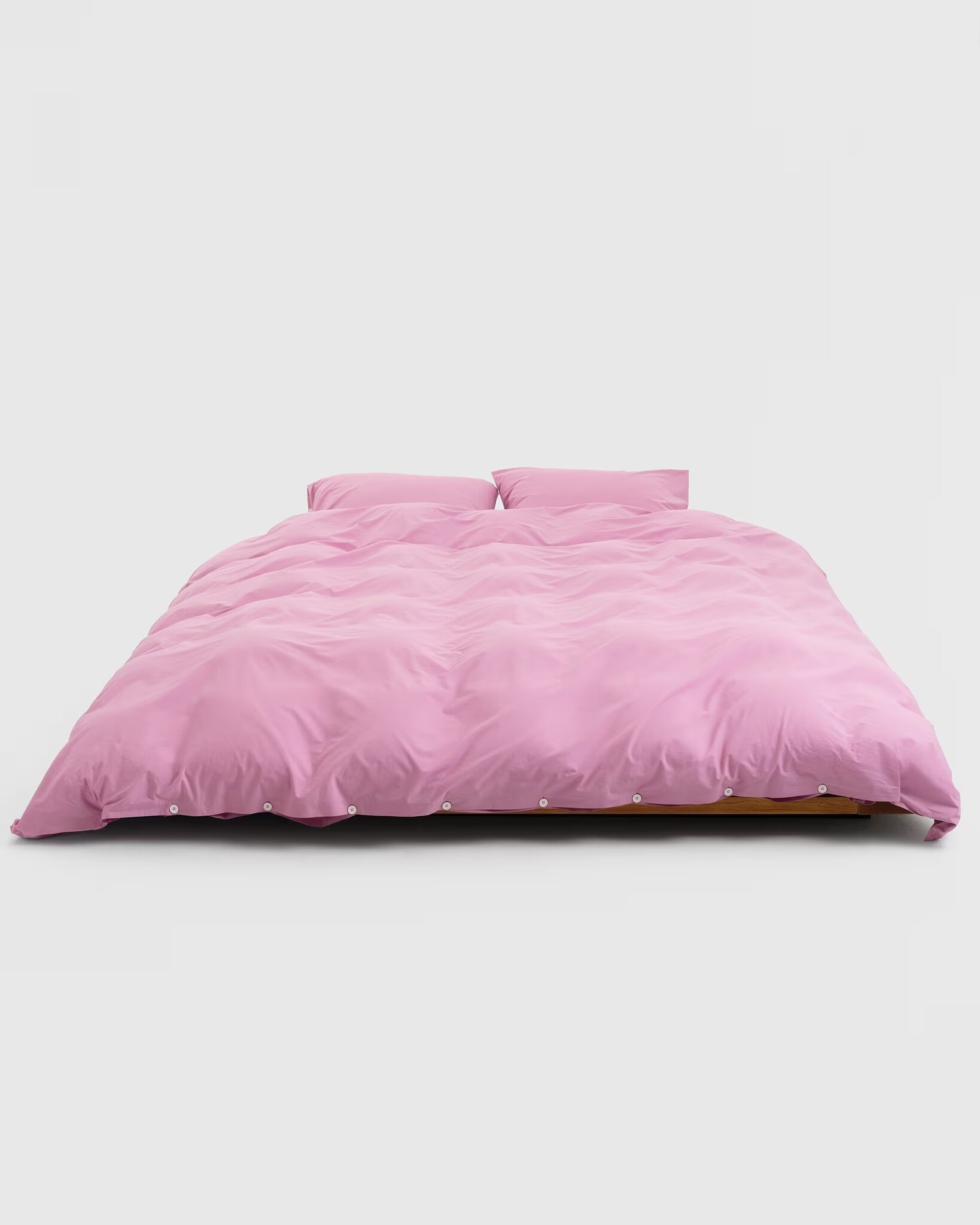 Tekla Percale Pillow Sham Mallow Pink 60x70