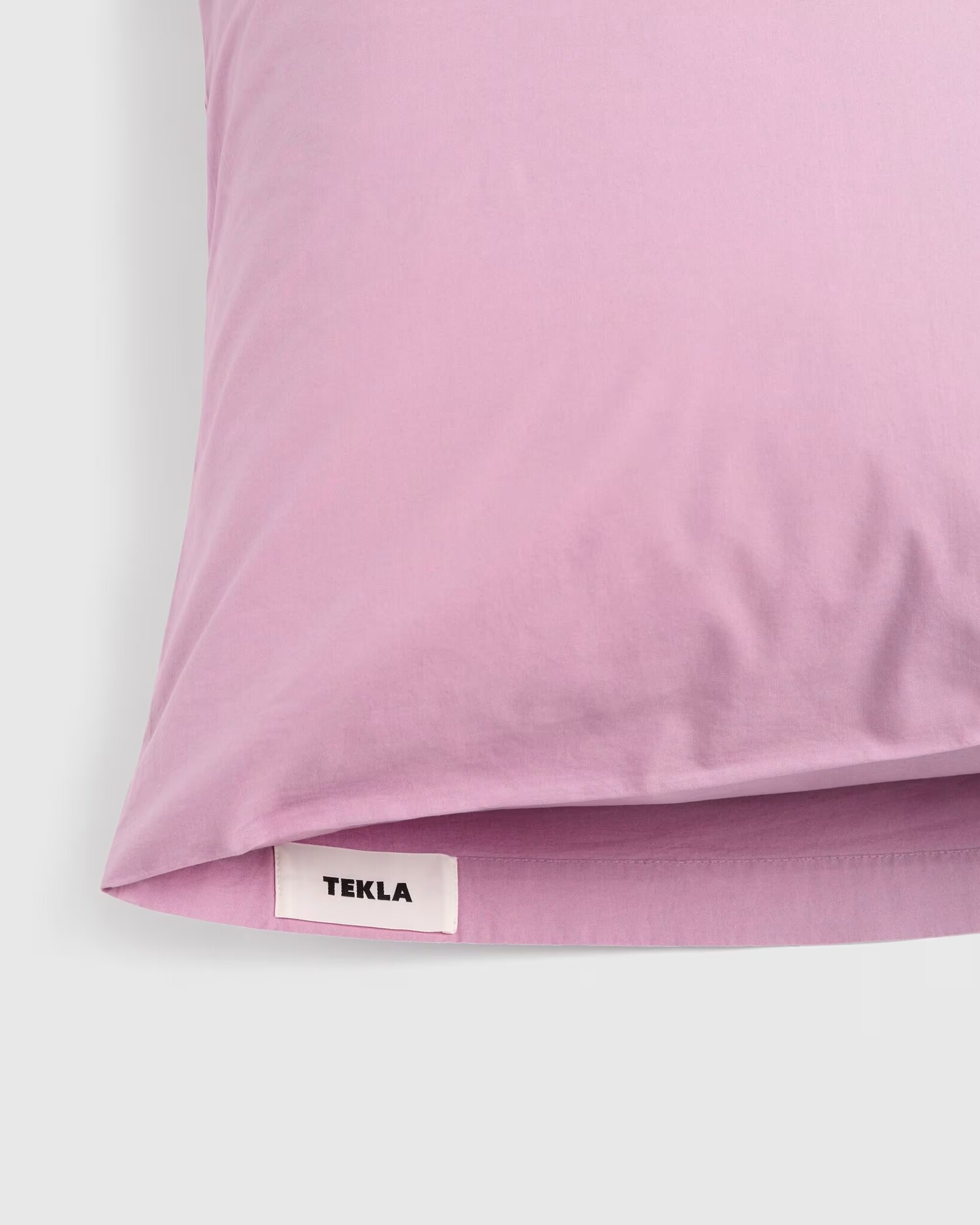 Tekla Percale Pillow Sham Mallow Pink 60x70