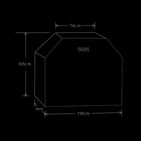 Enders Enders Premium beschermhoes voor Chicago 4 K