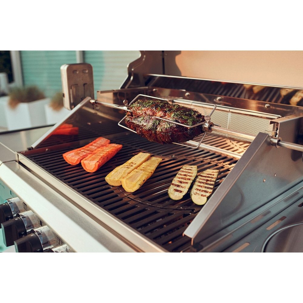 Enders Enders Rotiserie set met motor voor Kansas 4 Enders Enders Rotiserie set met motor voor Kansas 4