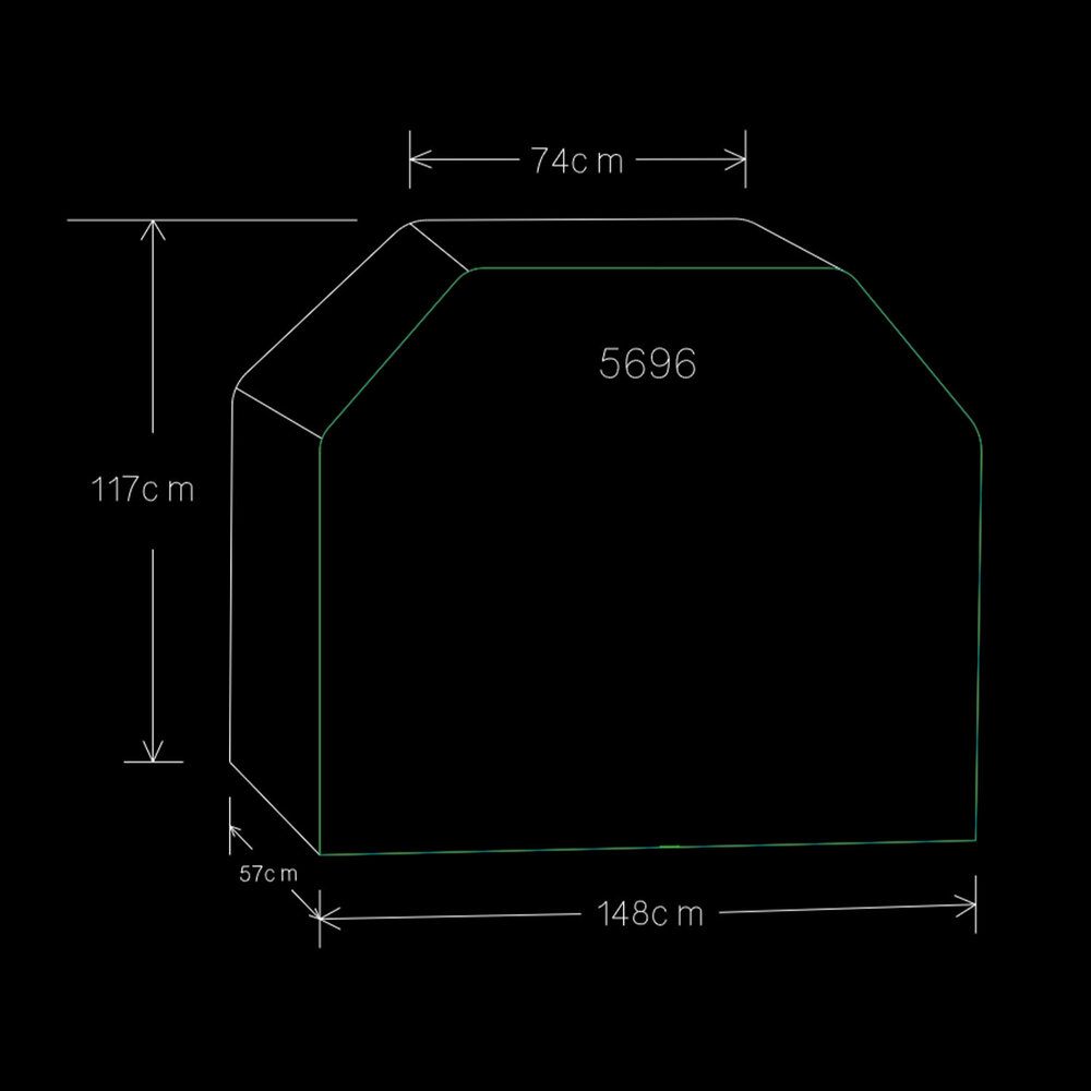 Enders Enders Premium beschermhoes voor Monroe Pro 3 + 4 & Kansas 3 + 4 & Boston 4