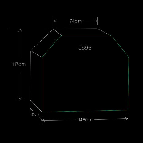 Enders Enders Premium beschermhoes voor Monroe Pro 3 + 4 & Kansas 3 + 4 & Boston 4