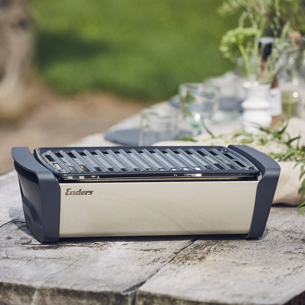 Enders Enders Aurora Houtskool Tafel barbecue Taupe