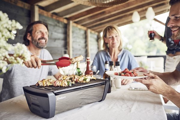 Enders Enders Aurora Mirror Houtskool Tafel barbecue Zwart