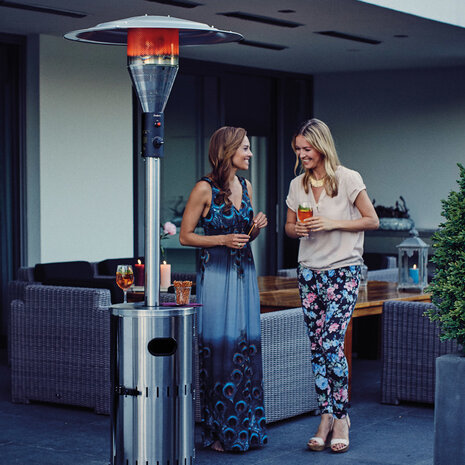 Enders Enders Staande heater Solid RVS Enders Enders Staande heater Solid RVS