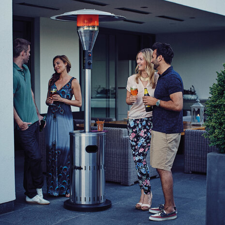 Enders Enders Staande heater Solid RVS Enders Enders Staande heater Solid RVS