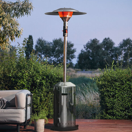 Enders Enders Staande heater Elegance RVS Enders Enders Staande heater Elegance RVS