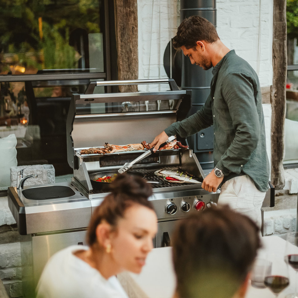 Enders Enders Kansas II Pro 4 SIK Profi Turbo Gas barbecue Enders Enders Kansas II Pro 4 SIK Profi Turbo Gas barbecue