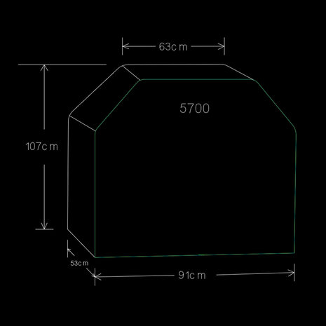 Enders Enders Premium beschermhoes voor Chicago 3 + 3 R & Cubiq Pro 3 R