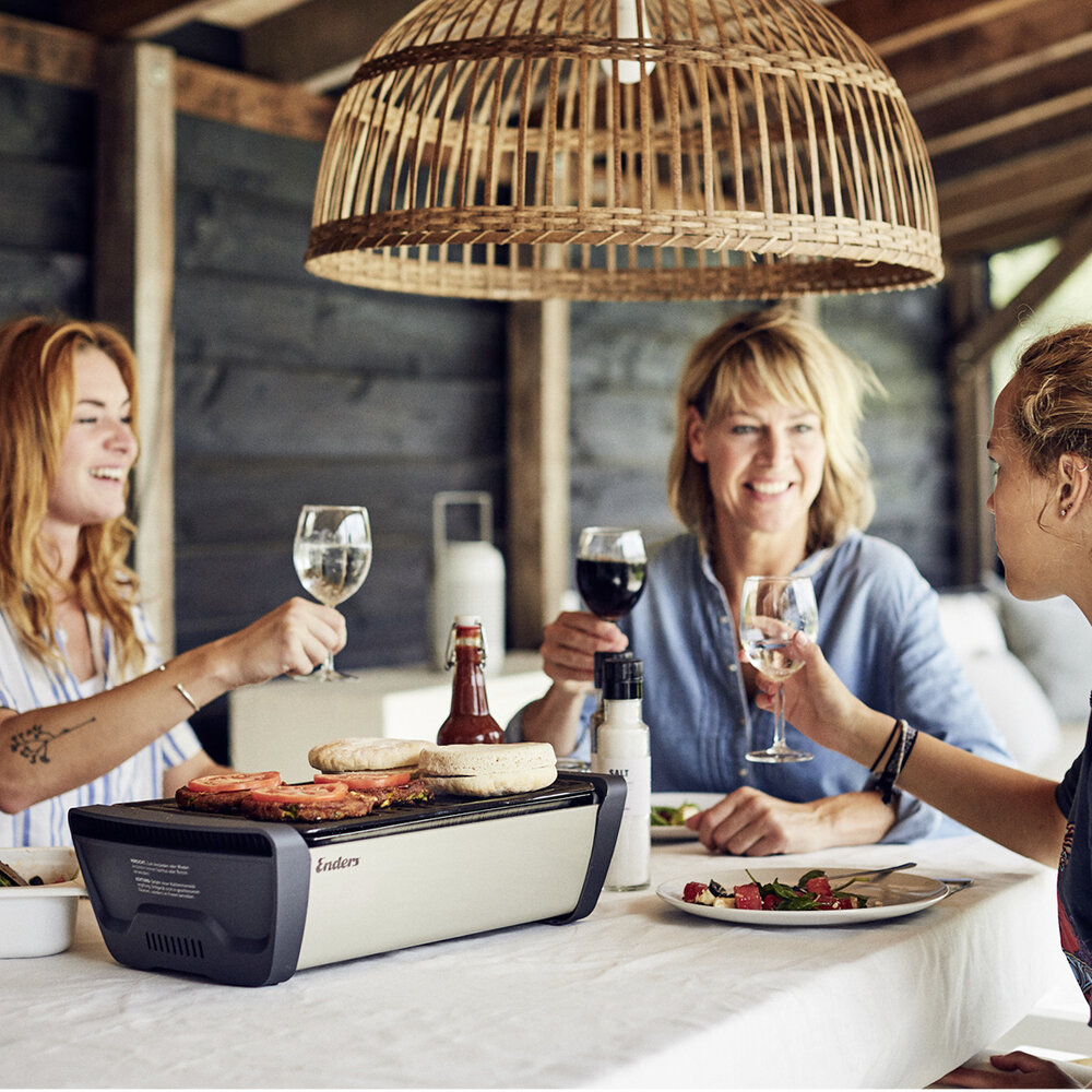 Enders Enders Aurora Houtskool Tafel barbecue Taupe