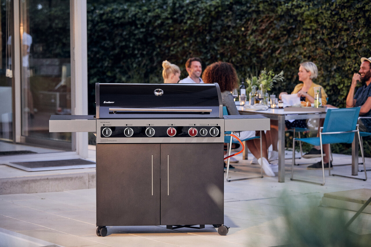 Enders Enders Boston Black 6 KR Turbo Gas barbecue Enders Enders Boston Black 6 KR Turbo Gas barbecue