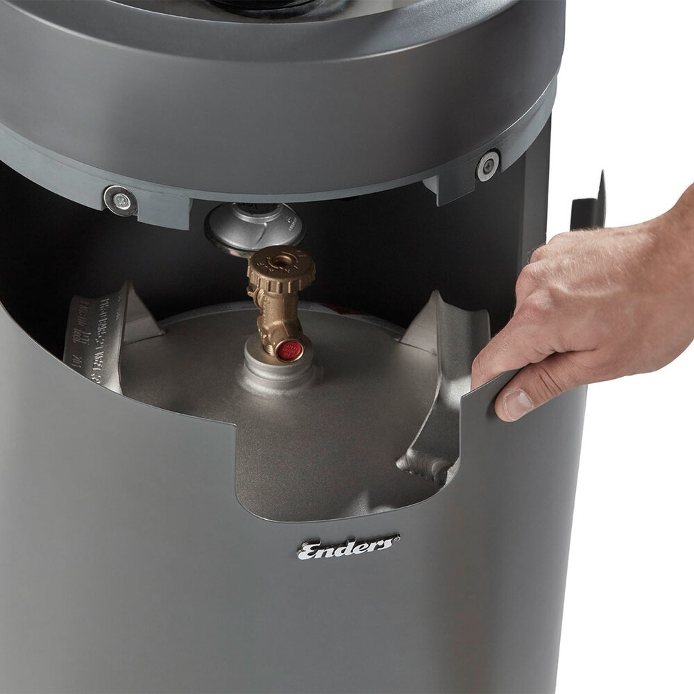 Enders Enders Nova LED M Grijs Terrasverwarming