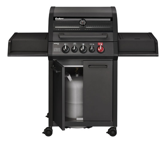 Enders Enders Monroe PRO 3 SIK Turbo Gas Barbecue Mat Zwart