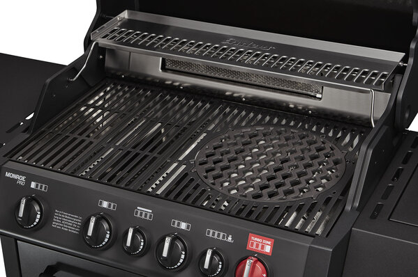 Enders Enders Monroe Pro 4 SIK Turbo Gas Barbecue Mat Zwart Enders Enders Monroe Pro 4 SIK Turbo Gas Barbecue Mat Zwart