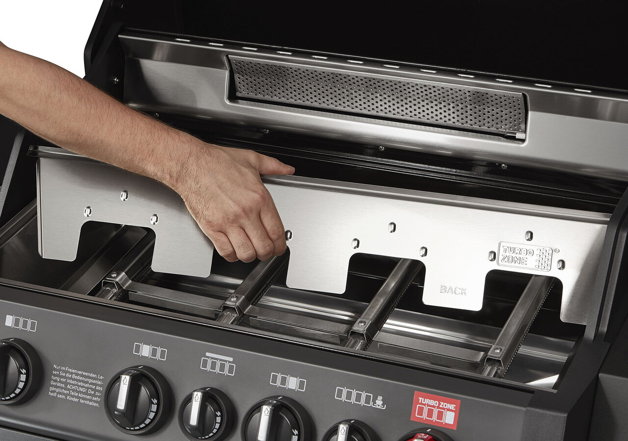 Enders Enders Monroe Pro 4 SIK Turbo Gas Barbecue Mat Zwart Enders Enders Monroe Pro 4 SIK Turbo Gas Barbecue Mat Zwart