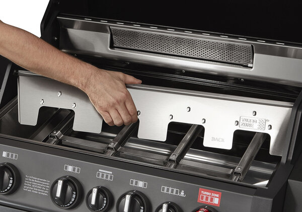 Enders Enders Monroe Pro 4 SIK Turbo Gas Barbecue Mat Zwart Enders Enders Monroe Pro 4 SIK Turbo Gas Barbecue Mat Zwart