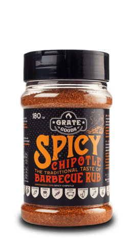 Grate Goods Grate Goods Spicy Chipotle Barbecue Rub 180 g Grate Goods Grate Goods Spicy Chipotle Barbecue Rub 180 g