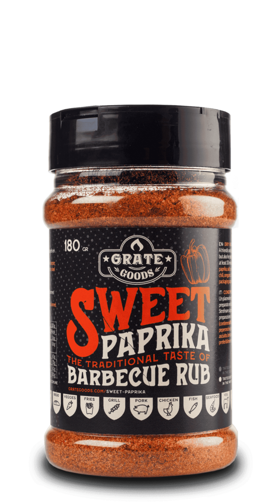 Grate Goods Grate Goods Sweet Paprika Barbecue Rub 180 g