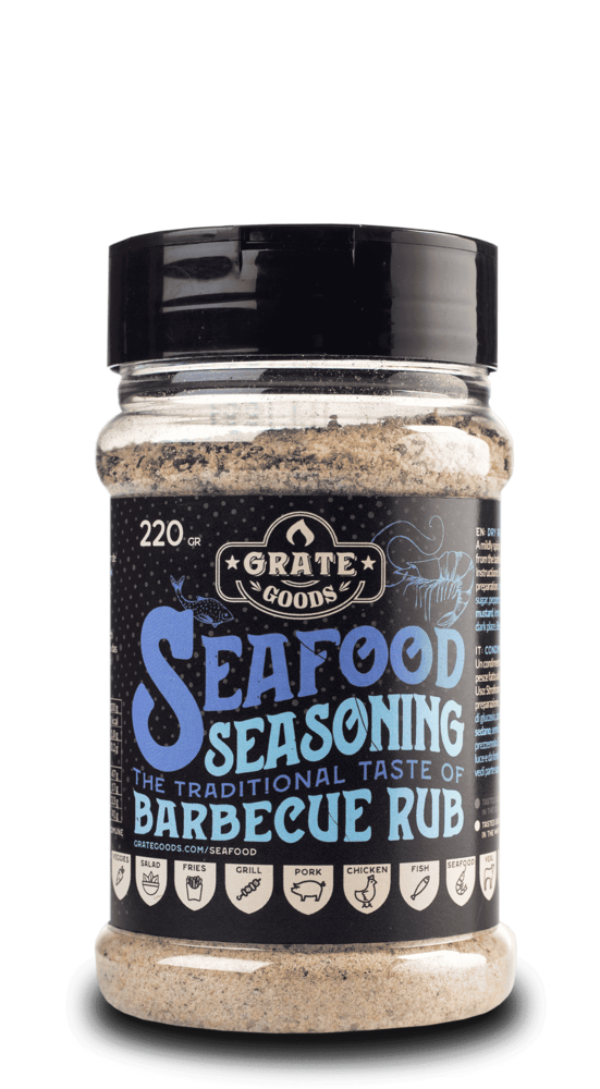 Grate Goods Grate Goods Seafood Seasoning Barbecue Rub 220 g Grate Goods Grate Goods Seafood Seasoning Barbecue Rub 220 g