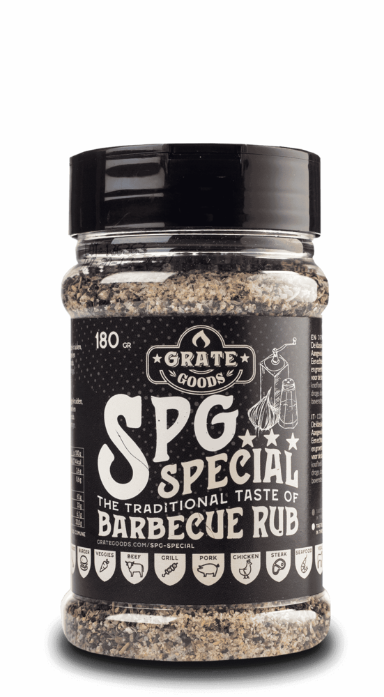Grate Goods Grate Goods SPG Special Barbecue Rub 180 g Grate Goods Grate Goods SPG Special Barbecue Rub 180 g