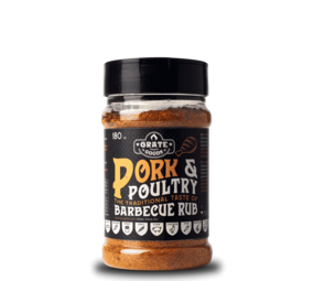 Grate Goods Grate Goods Pork & Poultry Barbecue Rub 180 g Grate Goods Grate Goods Pork & Poultry Barbecue Rub 180 g