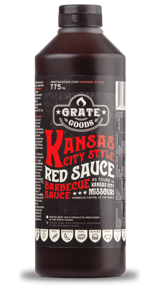 Grate Goods Grate Goods Kansas City Red Barbecue Sauce 775 ml