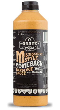 Grate Goods Grate Goods Mississippi Comeback Barbecue Sauce 775 ml Grate Goods Grate Goods Mississippi Comeback Barbecue Sauce 775 ml