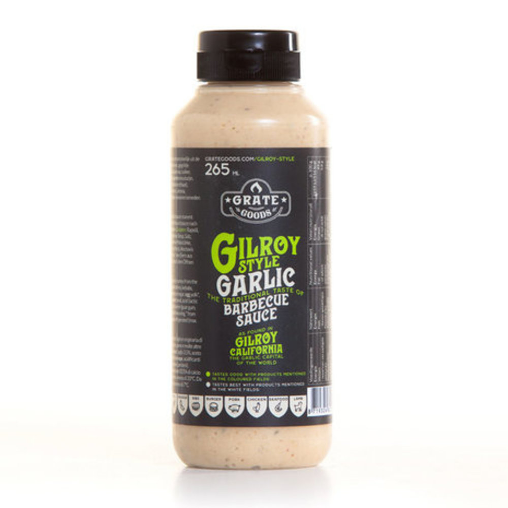 Grate Goods Grate Goods Gilroy Garlic Barbecue Sauce 265 ml