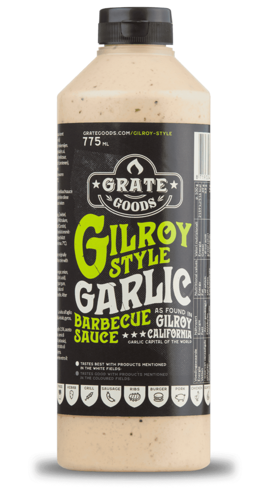 Grate Goods Grate Goods Gilroy Garlic Barbecue Sauce 775 ml