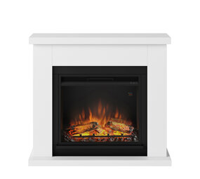 TAGU TAGU Frode Pure White met elektrische haard TAGU TAGU Frode Pure White met elektrische haard