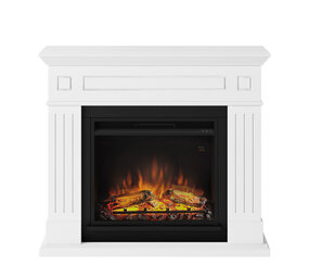 TAGU TAGU Larsen Pure White met elektrische haard TAGU TAGU Larsen Pure White met elektrische haard