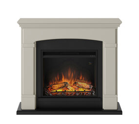 TAGU TAGU Helmi Light Beige met elektrische haard TAGU TAGU Helmi Light Beige met elektrische haard