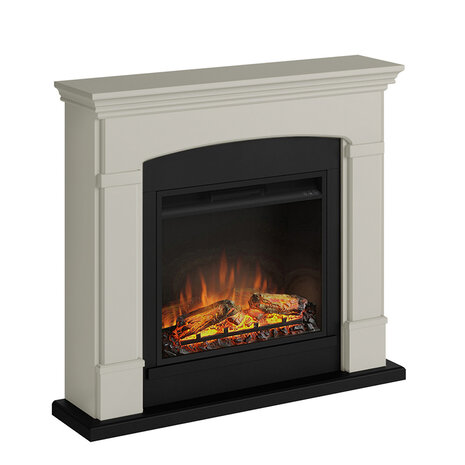 TAGU TAGU Helmi Light Beige met elektrische haard TAGU TAGU Helmi Light Beige met elektrische haard