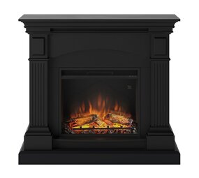 TAGU TAGU Magna Deep Black met elektrische haard TAGU TAGU Magna Deep Black met elektrische haard