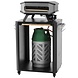 Cozze Cozze Trolley voor Pizzaoven met Uitschuifbare Snijplank - Zwart Cozze Cozze Trolley voor Pizzaoven met Uitschuifbare Snijplank - Zwart