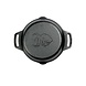 Valhal Valhal Gietijzeren Skillet met Handgrepen 20 cm Valhal Valhal Gietijzeren Skillet met Handgrepen 20 cm