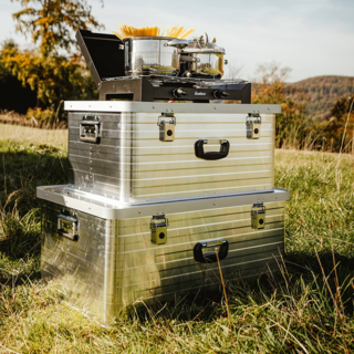 Aluminium opbergboxen