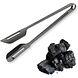 Everdure Everdure Ti Series Pro Houtskool en Houtsnipper Tang - Zilver Everdure Everdure Ti Series Pro Houtskool en Houtsnipper Tang - Zilver