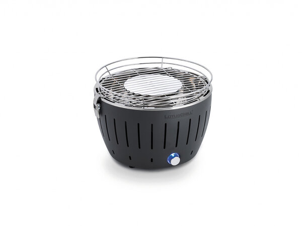 LotusGrill LotusGrill Tafelbarbecue Mini - Ø292mm - Antraciet LotusGrill LotusGrill Tafelbarbecue Mini - Ø292mm - Antraciet