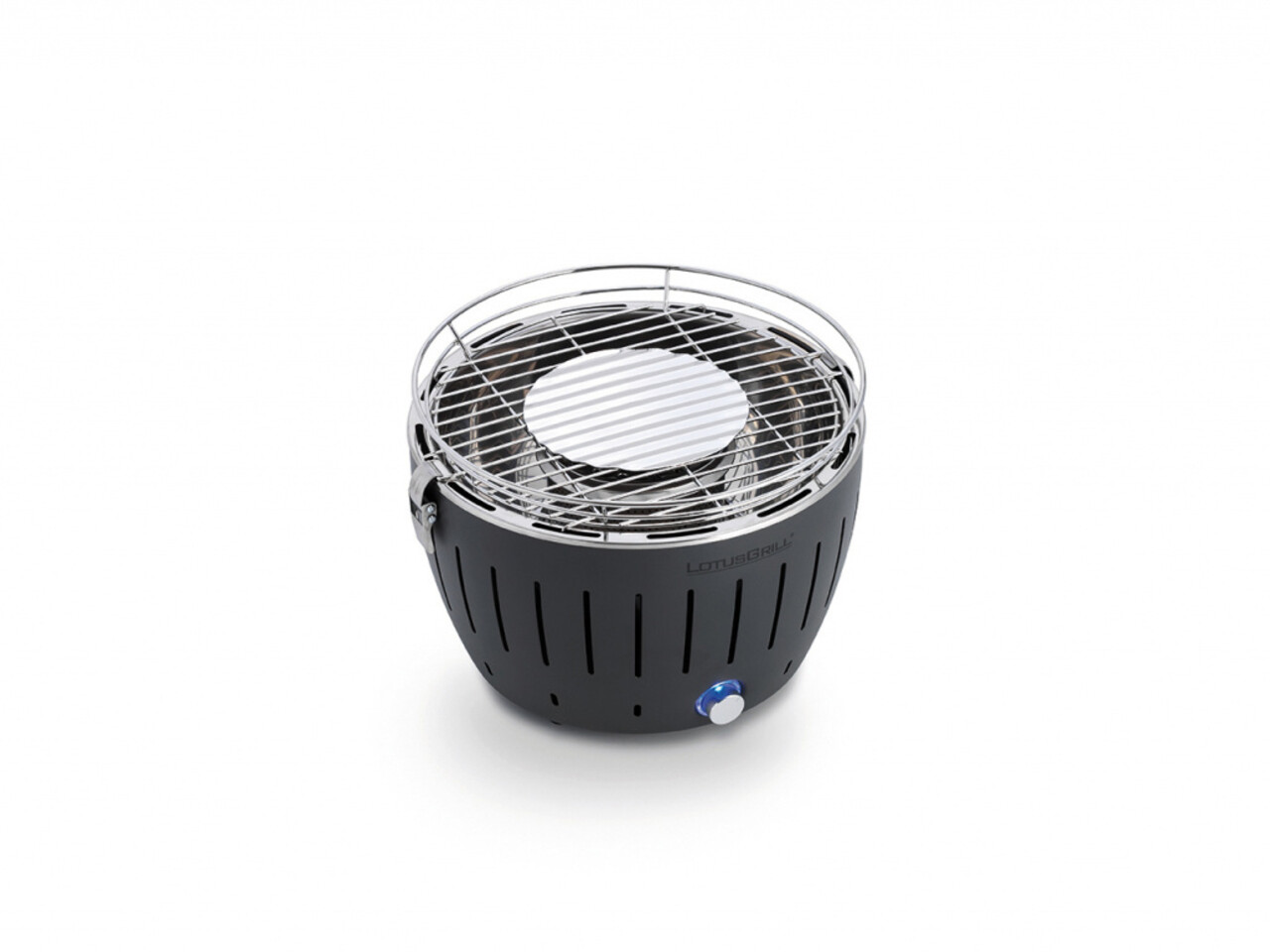 LotusGrill LotusGrill Tafelbarbecue Mini - Ø292mm - Antraciet LotusGrill LotusGrill Tafelbarbecue Mini - Ø292mm - Antraciet