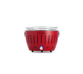 LotusGrill LotusGrill Tafelbarbecue Mini - Ø292mm - Rood LotusGrill LotusGrill Tafelbarbecue Mini - Ø292mm - Rood