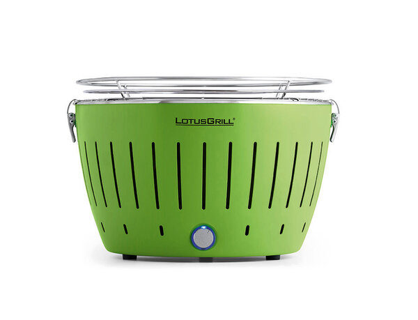 LotusGrill LotusGrill Classic Tafelbarbecue - Ø350mm - Groen LotusGrill LotusGrill Classic Tafelbarbecue - Ø350mm - Groen