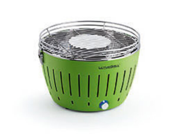 LotusGrill LotusGrill Classic Tafelbarbecue - Ø350mm - Groen LotusGrill LotusGrill Classic Tafelbarbecue - Ø350mm - Groen