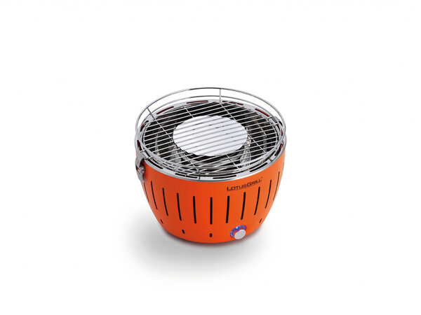 LotusGrill LotusGrill Tafelbarbecue Mini - Ø292mm - Oranje LotusGrill LotusGrill Tafelbarbecue Mini - Ø292mm - Oranje